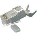 Platinum Tools RJ45 Cat6A 10 Gig Shielded Connector with Liner (100-Pieces / Bag)