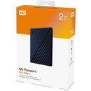 WD 2TB My Passport for Mac USB 3.0 External Hard Drive (Midnight Blue)