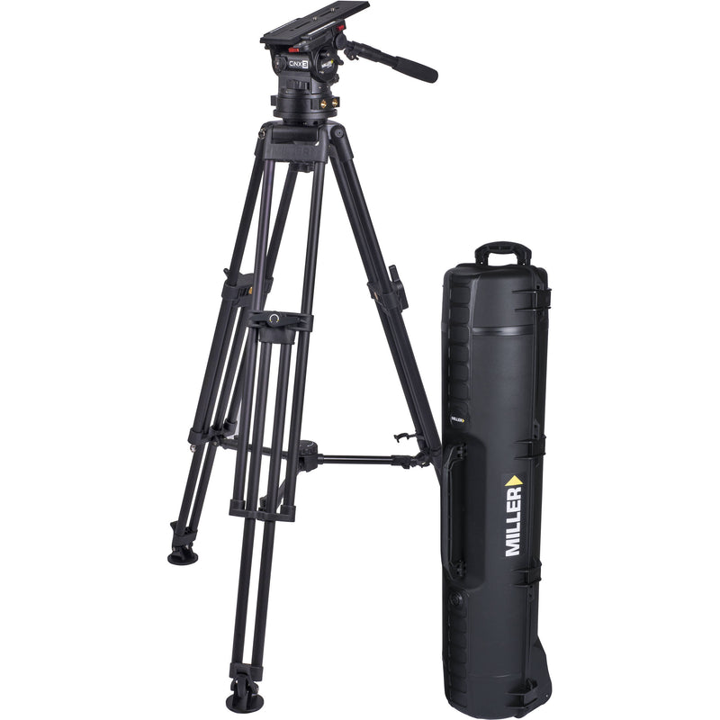 Miller CiNX 5 & HDC 100 1-Stage Tripod System with Mid-Spreader
