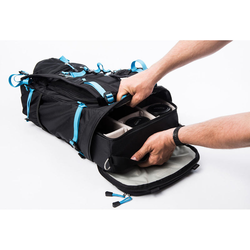 f-stop Loka UL Backpack (Black/Blue, 37L)