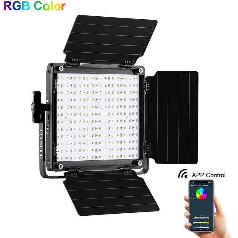 GVM 800D-RGB LED Studio Video Light