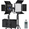 GVM 520LS-B Bi-Color LED Video Light