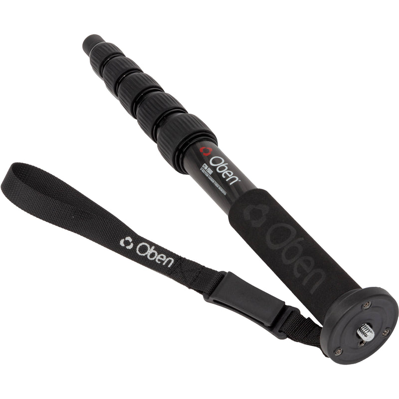 Oben CTM-2600 6-Section Carbon Fiber Monopod with VH-A30 Tilt Head Kit