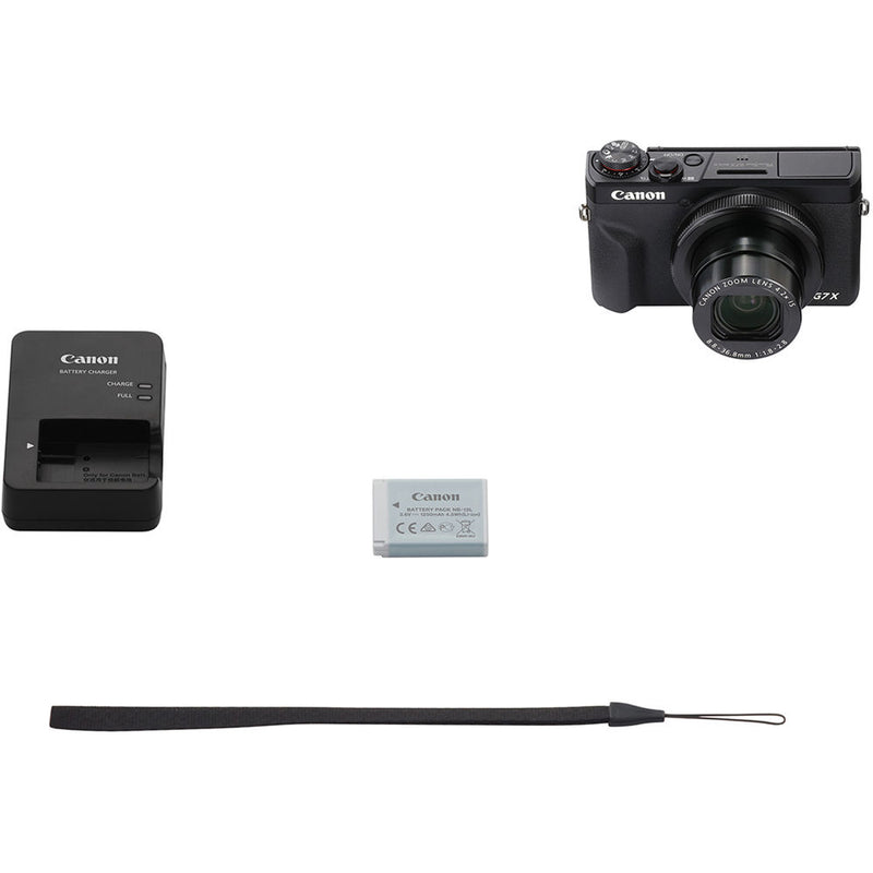 Canon PowerShot G7 X Mark III Digital Camera with Accessories Kit (Black)