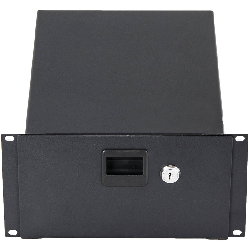Odyssey Innovative Designs ARHD03 Half-Rack Mountable Lockable Drawer (3 RU)