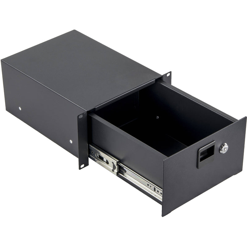 Odyssey Innovative Designs ARHD03 Half-Rack Mountable Lockable Drawer (3 RU)