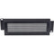 Odyssey Innovative Designs ARHSCLP02 Half-Rack Mountable and Raised Perforated Security Panel (2 RU, Black)