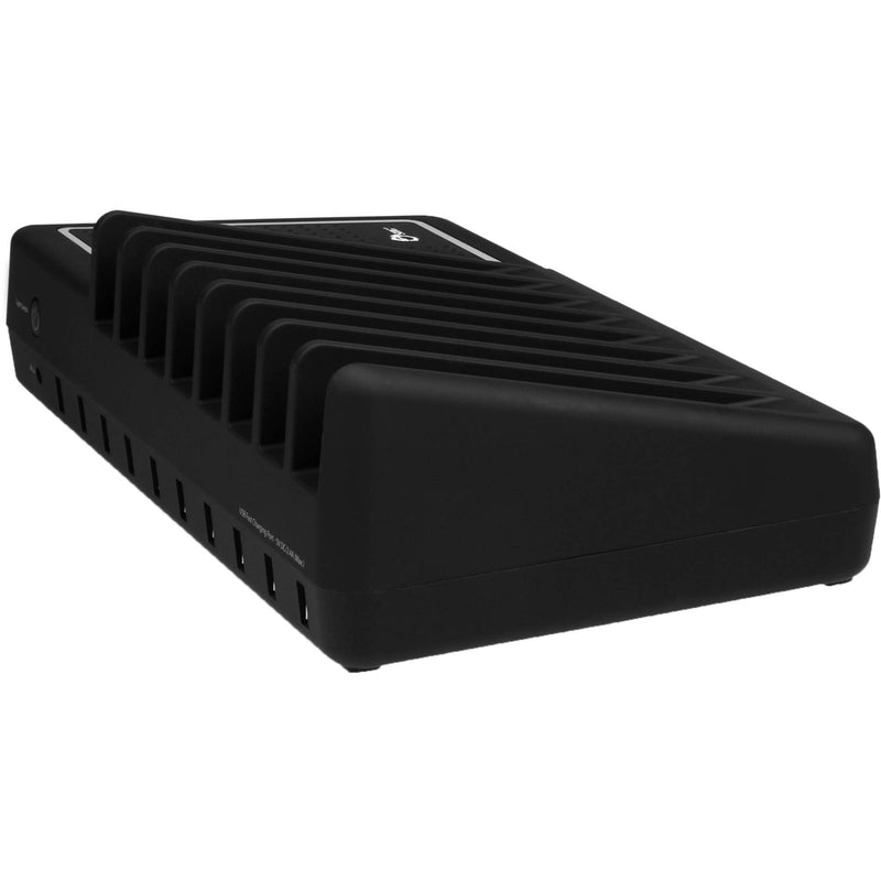 SIIG 10-Port USB Charging Station with Lighted Deck