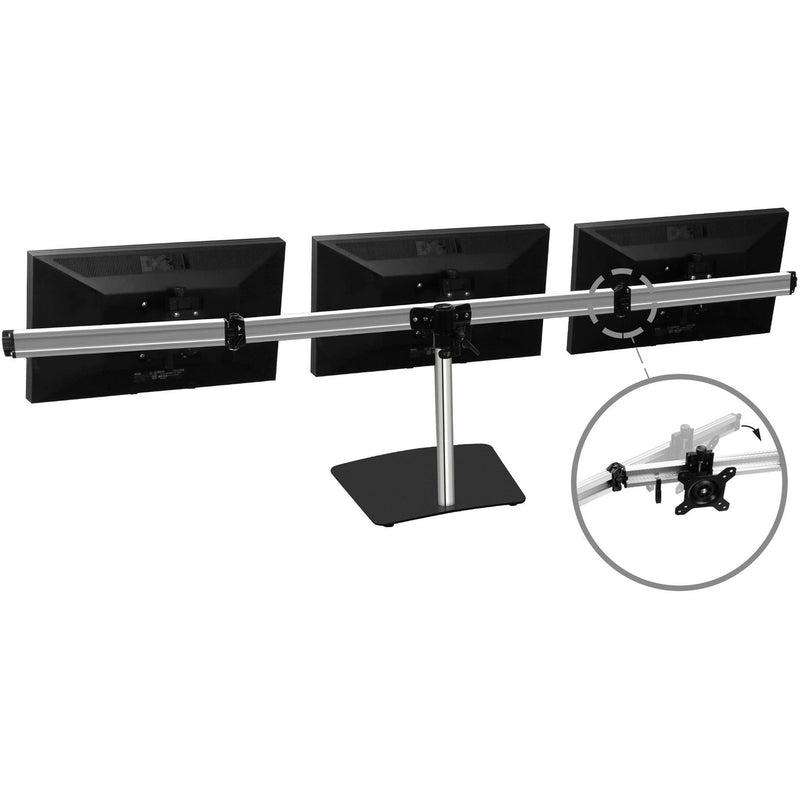 SIIG Triple Monitor Stand for 13 to 27" Displays