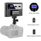 GVM RGB-10S LED On-Camera RGB LED Video Light with Wi-Fi Control