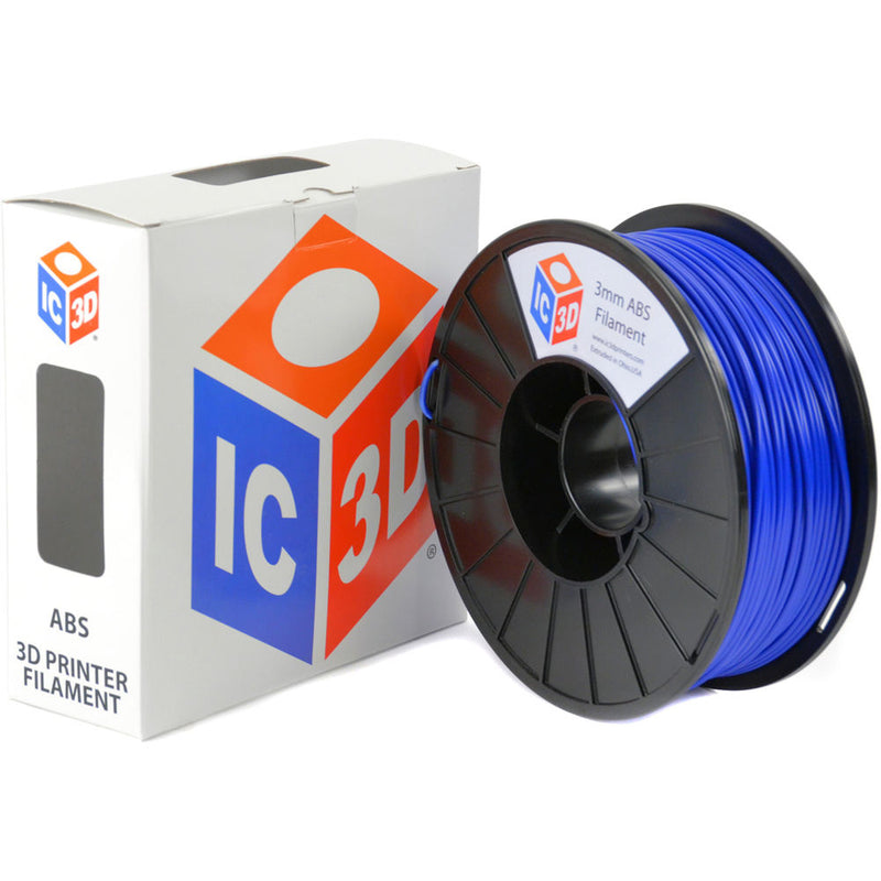 IC3D Industries 3mm ABS Filament (1kg, Gray)