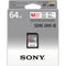 Sony 64GB SF-M/T2 UHS-II SDXC Memory Card