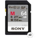 Sony 256GB SF-M Tough Series UHS-II SDXC Memory Card