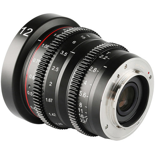 Meike 4-Lens Cinema Prime Lens Set with Hard-Shell Case (MFT Mount)