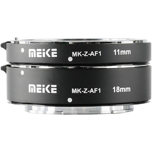 Meike MK-Z-AF1 11mm and 18mm Extension Tubes for Nikon Z