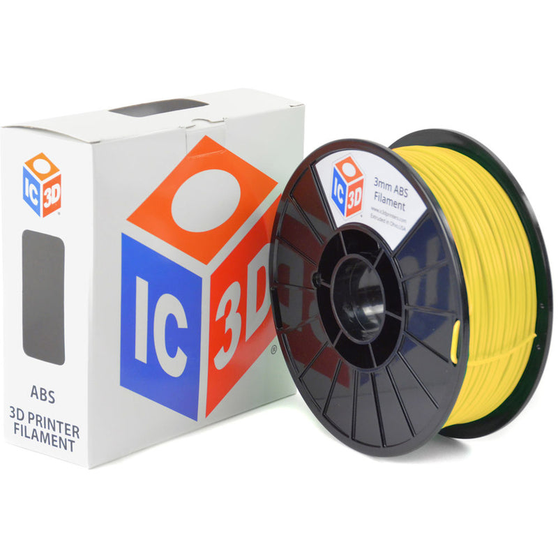IC3D Industries 3mm ABS Filament (1kg, Gray)