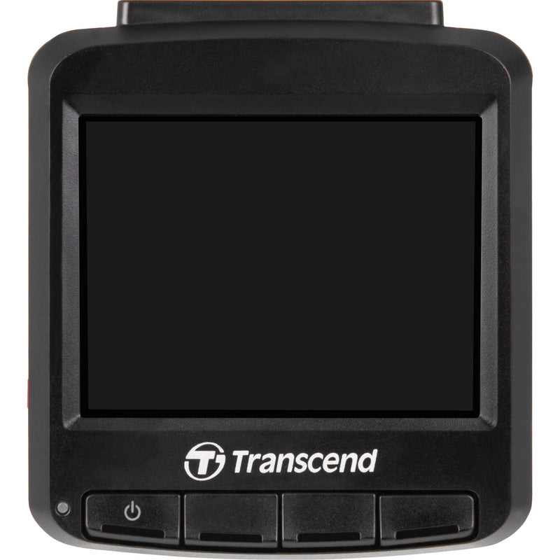 Transcend DrivePro 230 1080p Dash Camera with Micro-USB Hardwire Power Cable & 64GB microSD Card