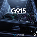Logitech G915 LIGHTSPEED Wireless RGB Mechanical Gaming Keyboard (GL Clicky)