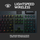 Logitech G915 LIGHTSPEED Wireless RGB Mechanical Gaming Keyboard (GL Clicky)