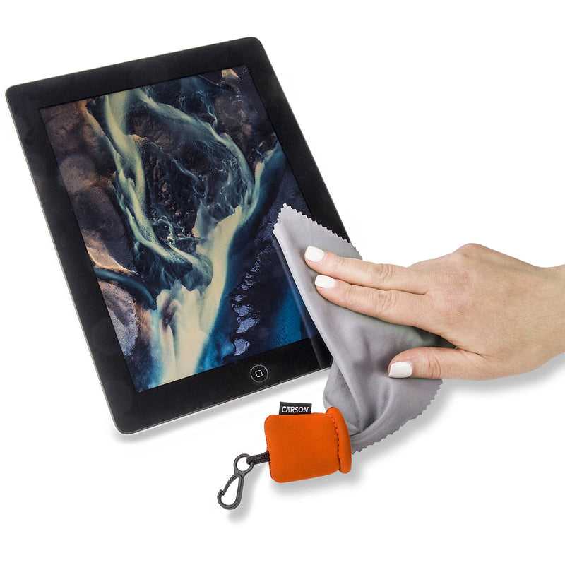 Carson Stuff-it Microfiber Cloth (Orange)