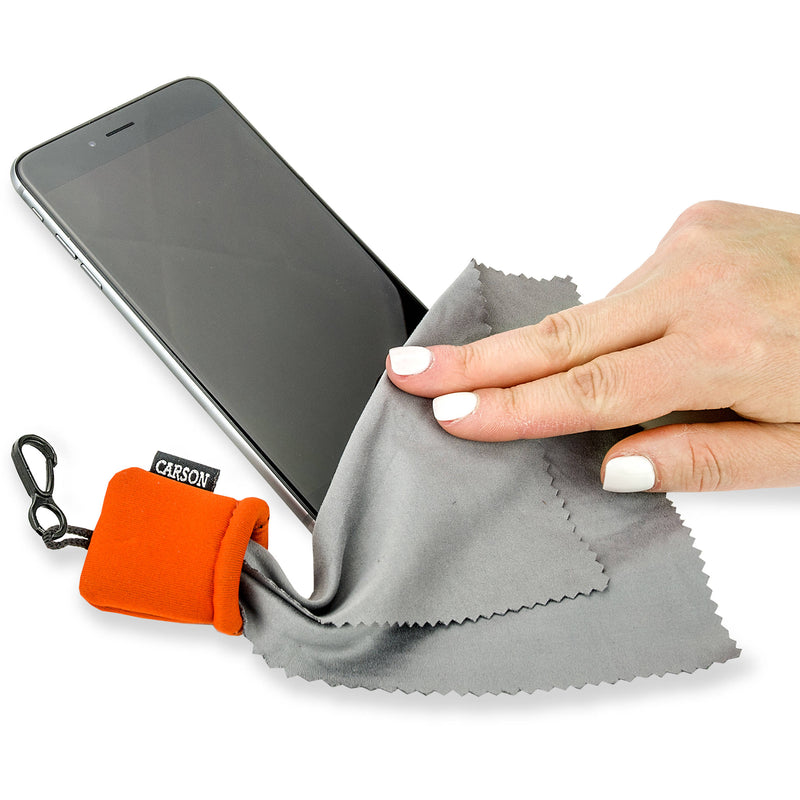 Carson Stuff-it Microfiber Cloth (Orange)