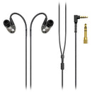 ADVANCED SOUND GROUP Model 2 High-Res Onstage In-Ear Monitors (Live Edition, Black)