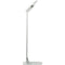 CTA Digital Premium Locking Floor Stand Kiosk for Select iPad, Galaxy, and Other 9.7-10.5" Tablets (White)
