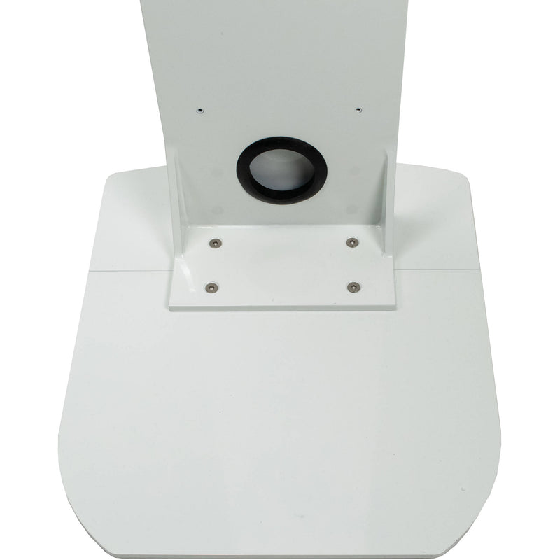 CTA Digital Premium Locking Floor Stand Kiosk for Select iPad, Galaxy, and Other 9.7-10.5" Tablets (White)