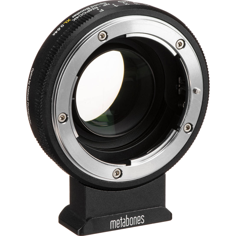 Metabones Speed Booster XL 0.64x Adapter for Nikon F Lens to BMPCC 4K Camera