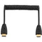 Elvid HDMIAC-030-C High-Speed Coiled HDMI to Mini-HDMI Cable (11 to 36")