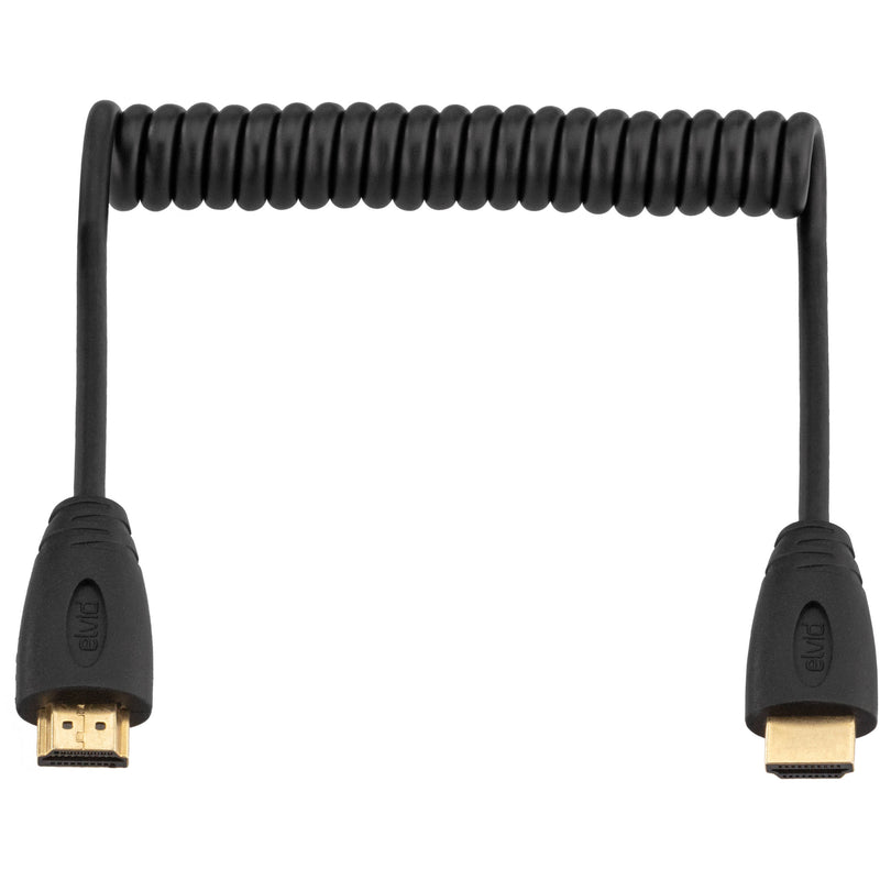 Elvid HDMIAC-030-C High-Speed Coiled HDMI to Mini-HDMI Cable (11 to 36")