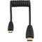 Elvid HDMIAD-015-C High-Speed Coiled HDMI to Micro-HDMI Cable (8 to 18")
