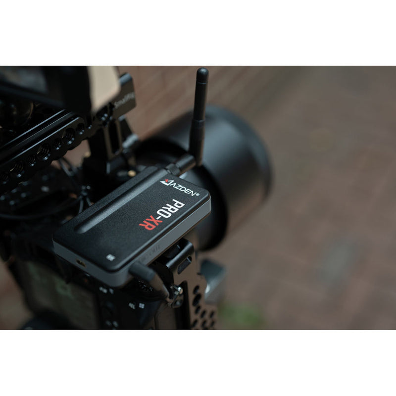 Azden PRO-XR Digital Camera-Mount Wireless Omni Lavalier Microphone System (2.4 GHz)