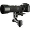 Movo Photo Carbon Fiber Professional Gimbal Tripod Head With Arca-Swiss Quick-Release Plate - For Outdoor Wildl