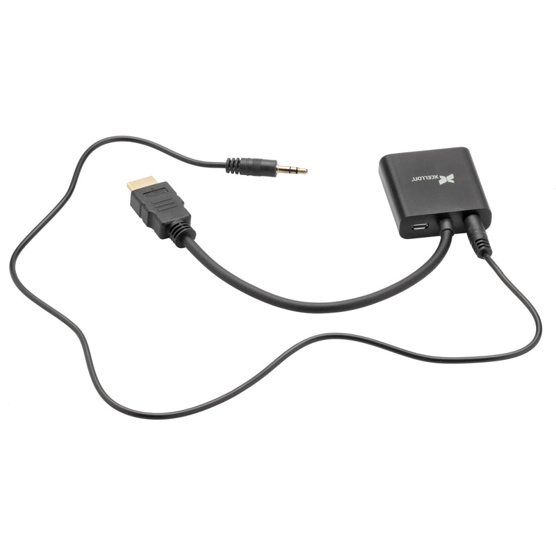 Xcellon HDMI to VGA + Audio Adapter Cable