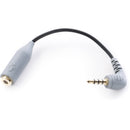 Movo Photo 3.5mm TRS (Female) Microphone Adapter Cable To TRRS (Male) For Smartphones