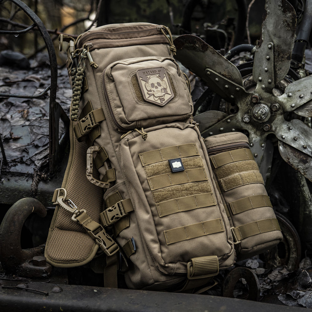 Hazard Photo-Recon Evac Series Tactical Optics Sling-Pack (Coyote) India  – Tanotis