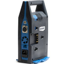 BLUESHAPE Dual Gold Mount 6A Travel Charger with XLR Output