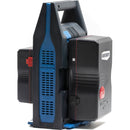 BLUESHAPE Dual Gold Mount 6A Travel Charger with XLR Output