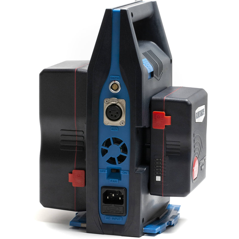 BLUESHAPE Dual Gold Mount 6A Travel Charger with XLR Output