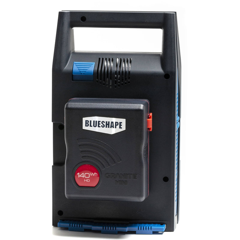 BLUESHAPE Dual Gold Mount 6A Travel Charger with XLR Output