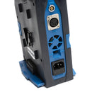 BLUESHAPE Dual V-Mount 6A Travel Charger with XLR Output