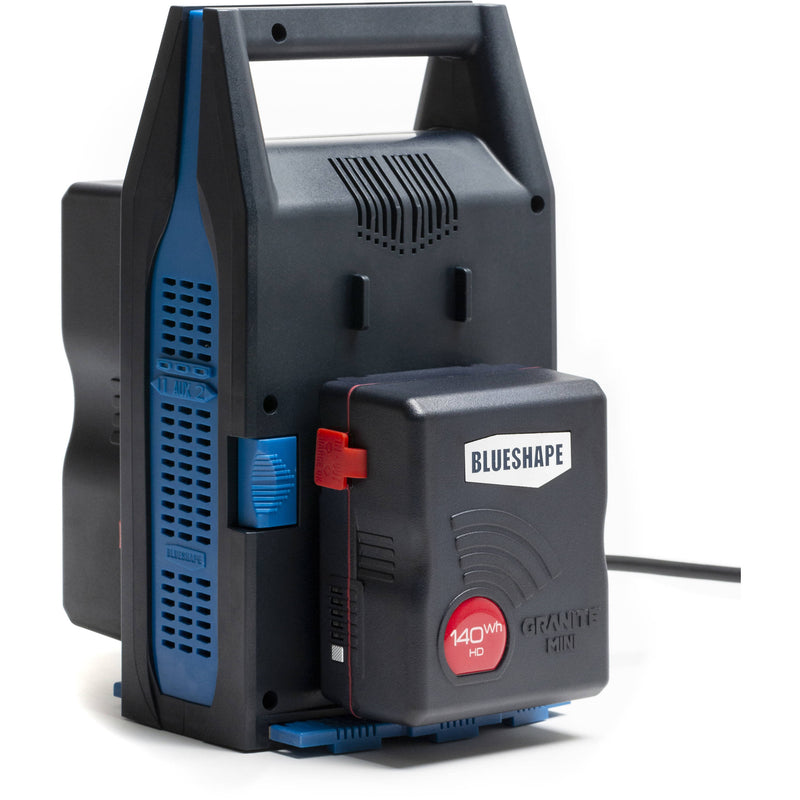 BLUESHAPE Dual V-Mount 6A Travel Charger with XLR Output