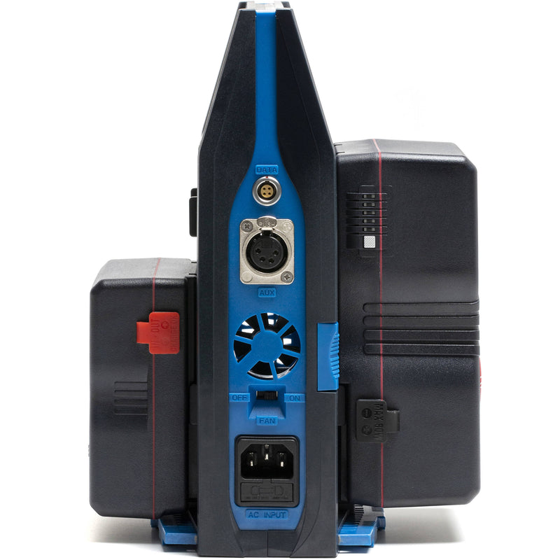 BLUESHAPE Dual V-Mount 6A Travel Charger with XLR Output