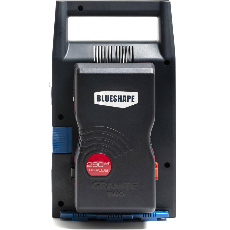 BLUESHAPE Dual V-Mount 6A Travel Charger with XLR Output