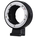 Commlite Lens Mount Adapter for Nikon F-Mount, G-Type Lens to Sony E Camera