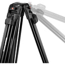 Manfrotto 5261 FLUID VID HEAD w/ALUM TWIN LEG TP