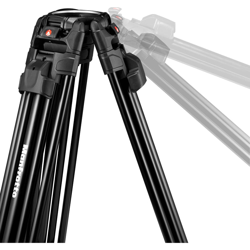 Manfrotto 5261 FLUID VID HEAD w/ALUM TWIN LEG TP