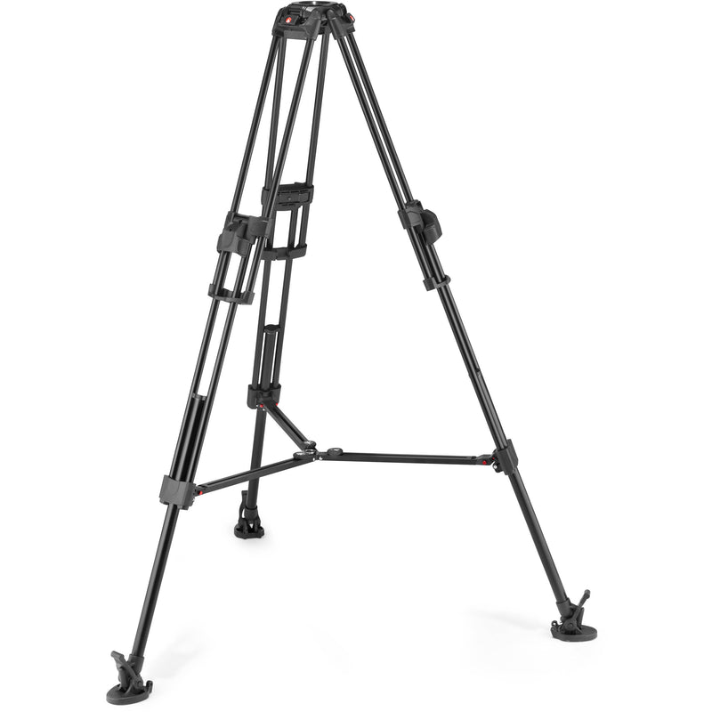 Manfrotto 5261 FLUID VID HEAD w/ALUM TWIN LEG TP