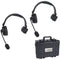 CAME-TV Waero Duplux Digital Wireless Foldable Headset With Hardcase 2 Pack (US)